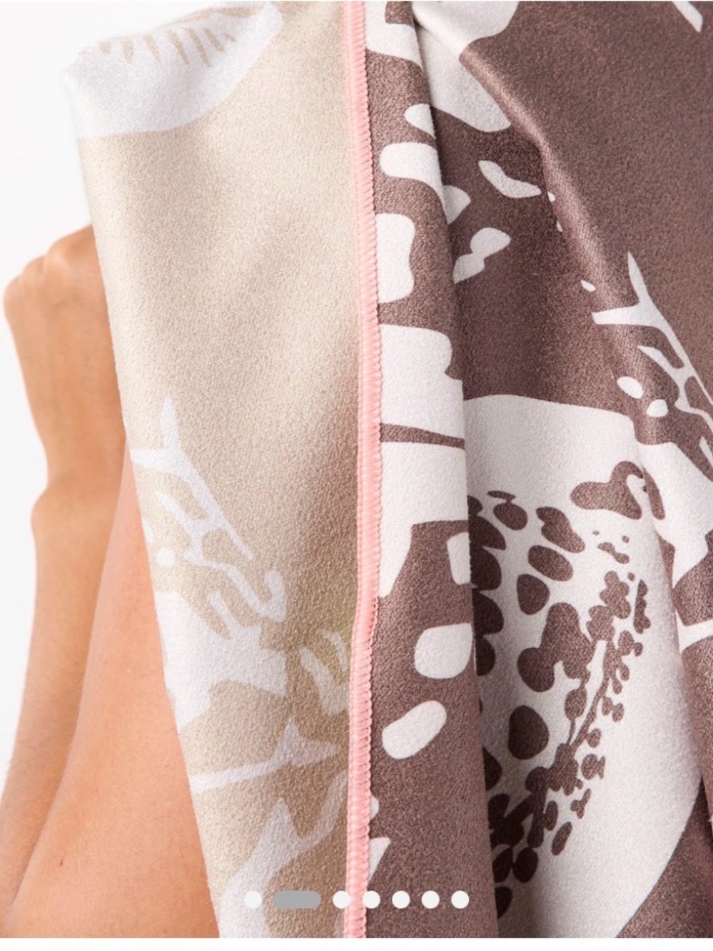 ALOHA Collection Shell Shoreline Coconut beach pool Brown LARGE Towel SOLD OUT